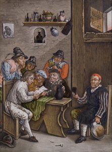 Peinture inversée